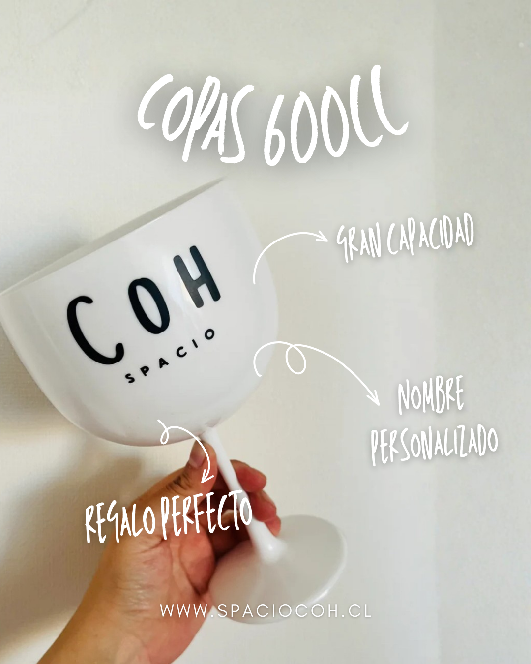 Pack de 5 Copa Ramazzotti Premium: Tu Momento, Tu Trago, Tu Nombre.