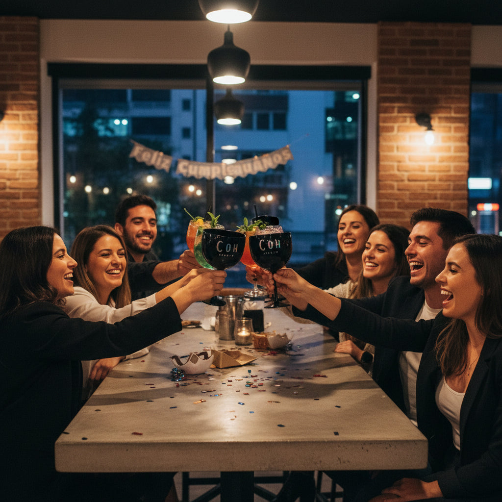 Pack de 5 Copa cóctel Personalizado  | Ramazzotti | 600cc | Personalizado