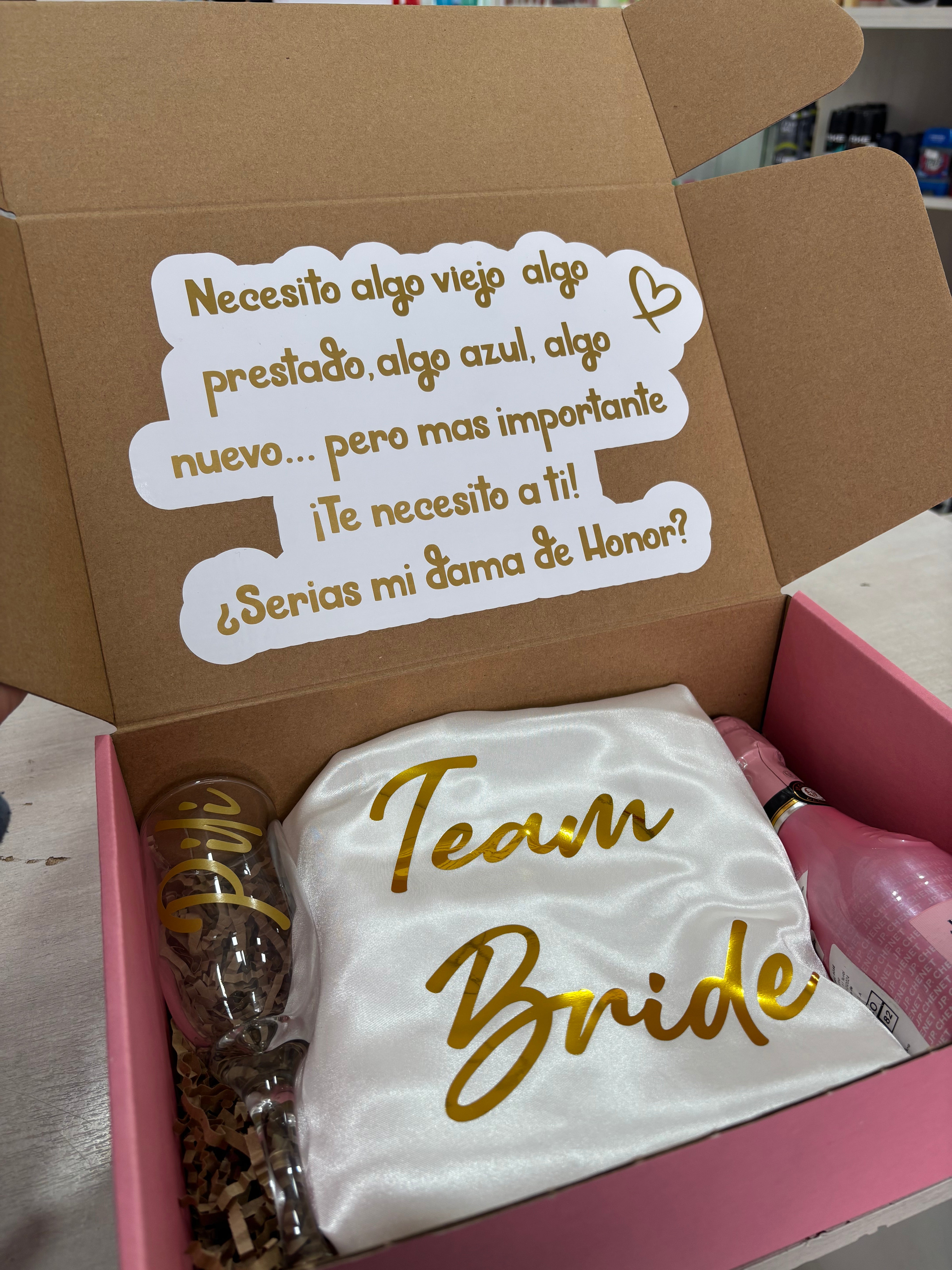 Box Team Bride