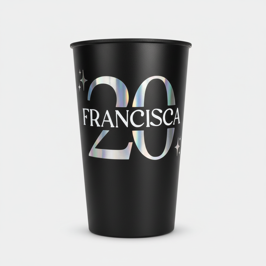 Pack 10 Vasos 500 cc|  Personalizados para Celebraciones