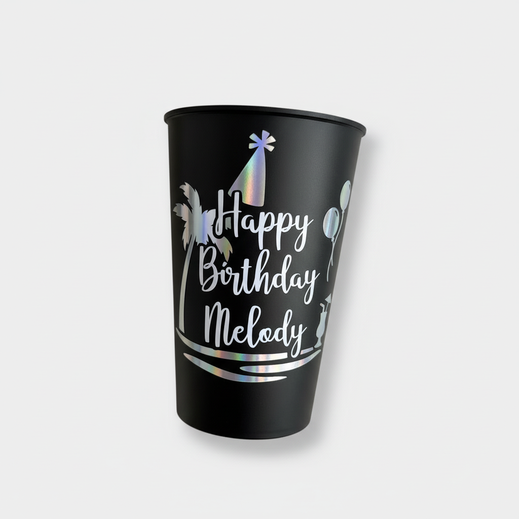 Pack 10 Vasos 500 cc|  Personalizados para Celebraciones