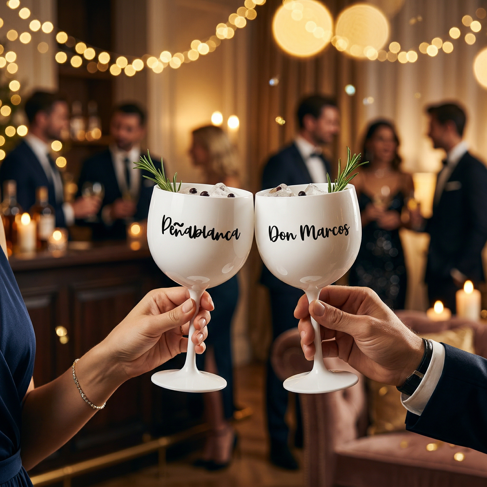 Pack de 5 Copas Gin Personalizadas para Brindis Inolvidables
